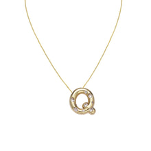 Load image into Gallery viewer, Bubble Initials Necklace