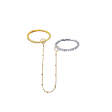 Load image into Gallery viewer, Santal Chain Rings