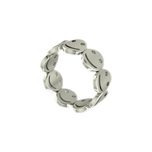 Load image into Gallery viewer, Smiley Face Eternity Ring