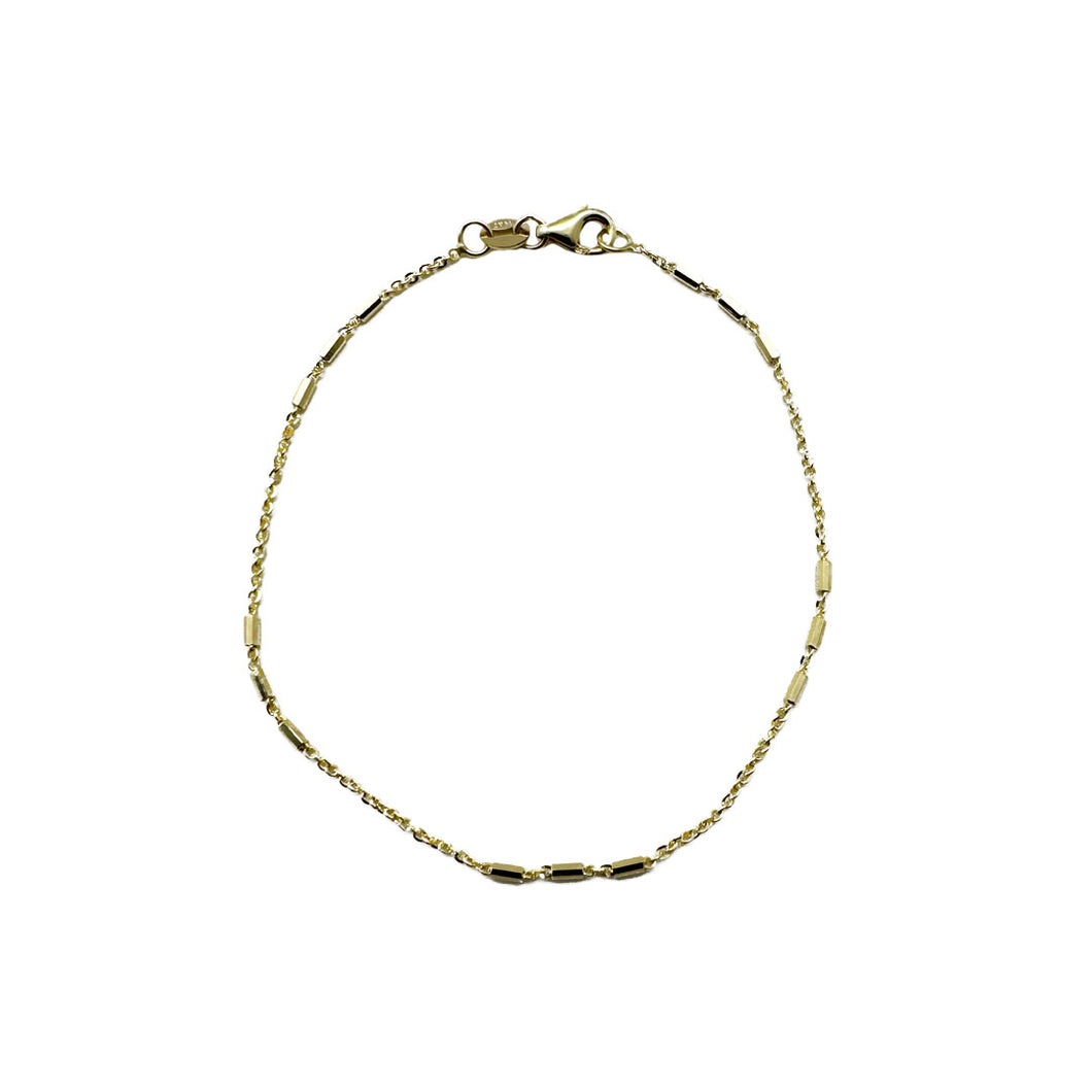 Beaded Station Bracelet