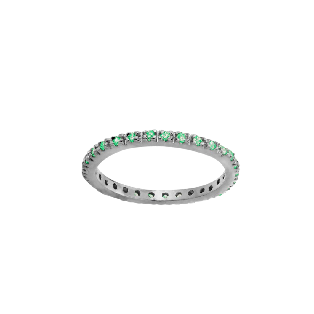 May Emerald Ring
