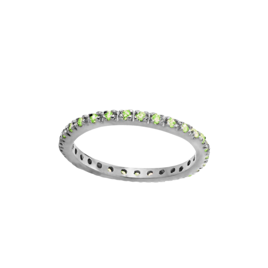 August Peridot Ring