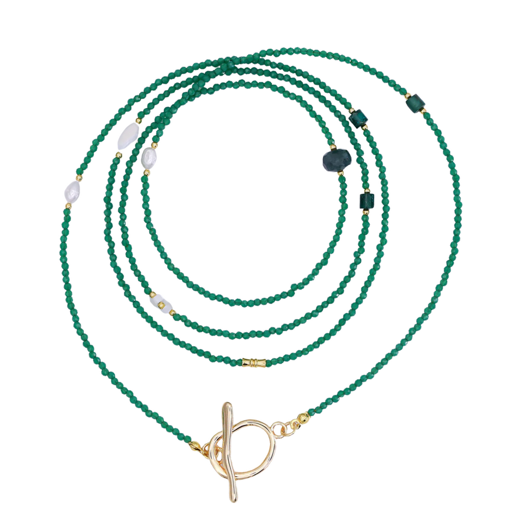 Bravina Double Wrap Necklace