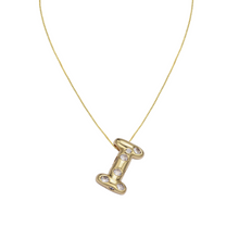 Load image into Gallery viewer, Bubble Initials Necklace
