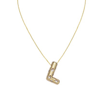 Load image into Gallery viewer, Bubble Initials Necklace
