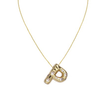 Load image into Gallery viewer, Bubble Initials Necklace
