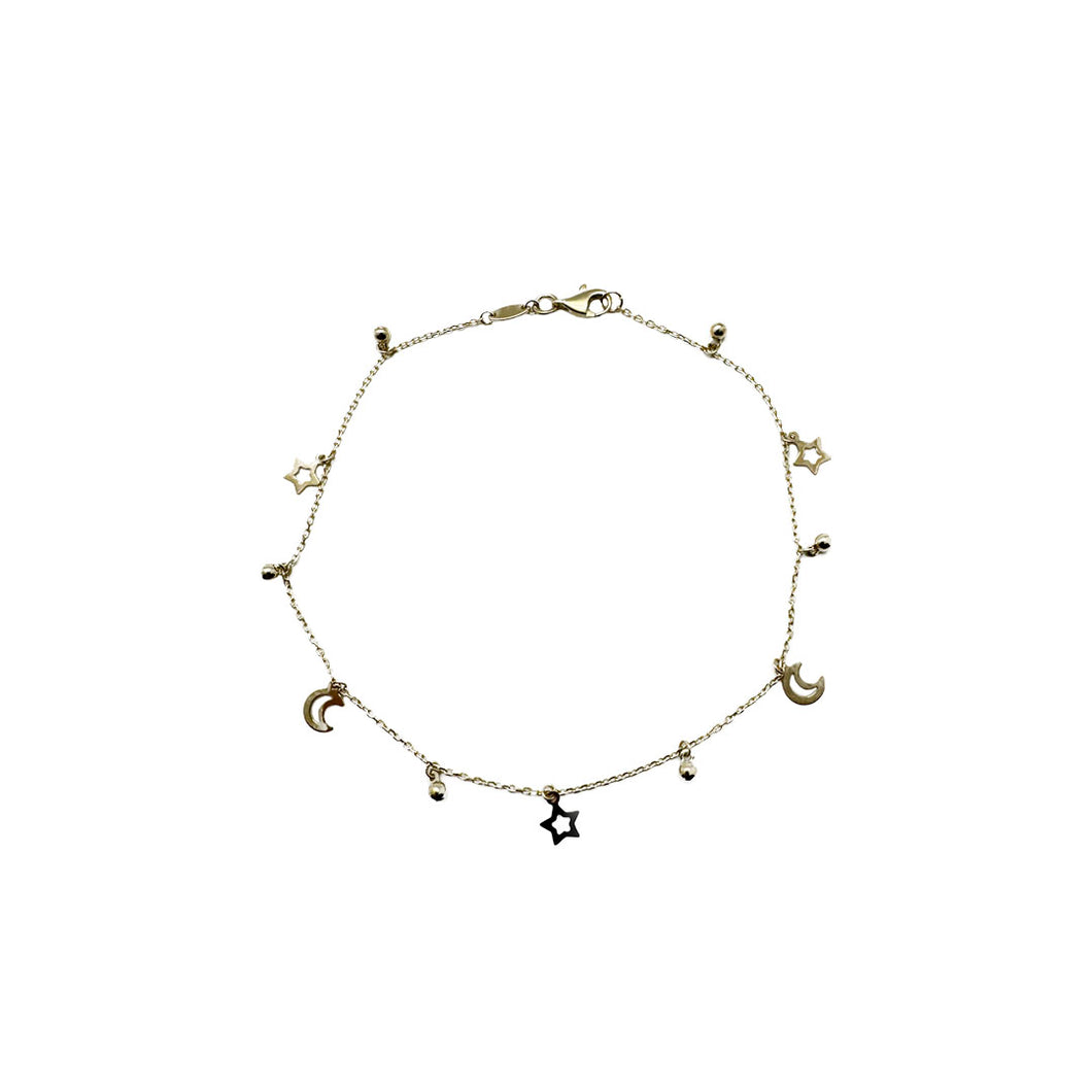 Stars and Moon Bracelet
