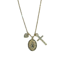 Load image into Gallery viewer, Mother Mary Charm Necklace II
