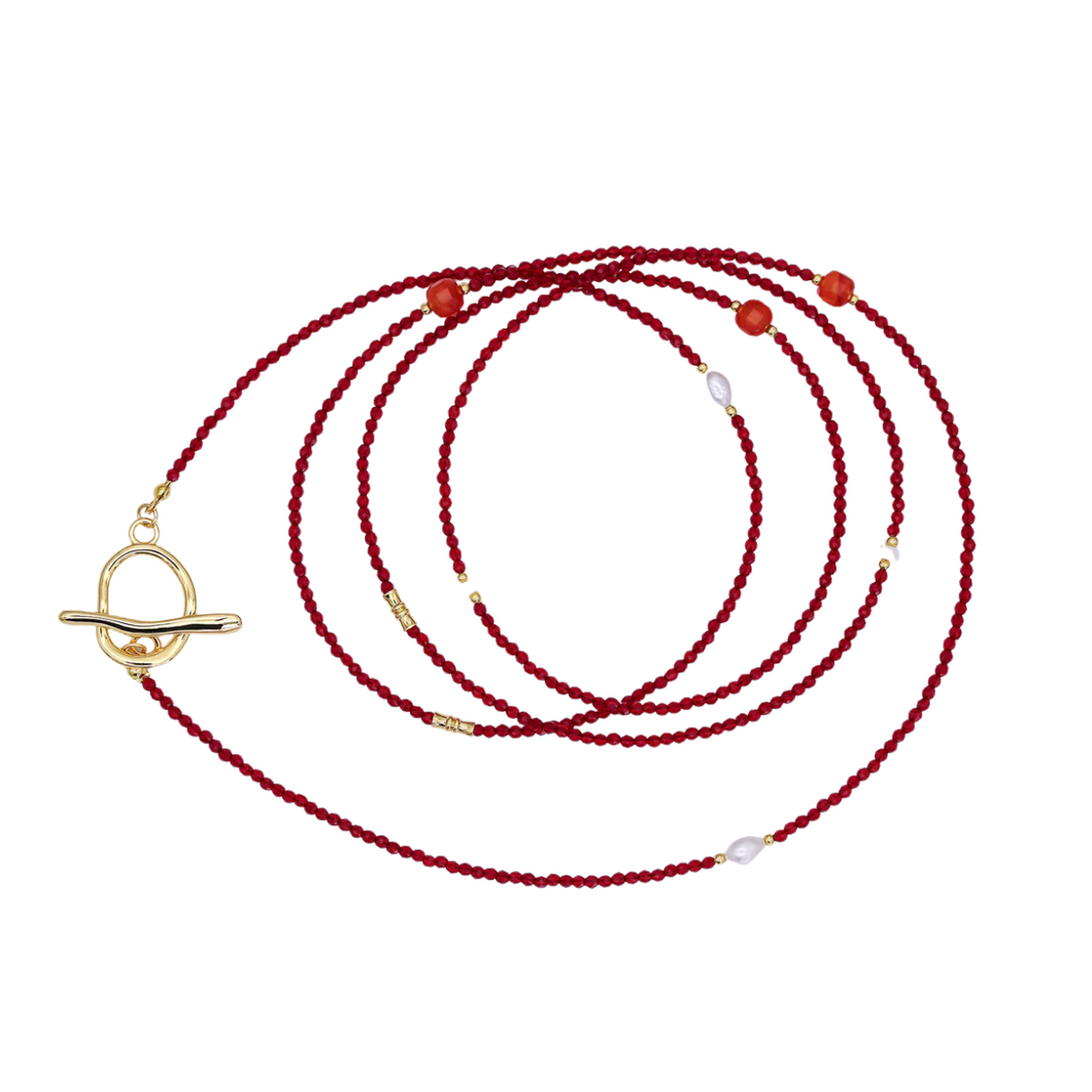 Saffra Double Wrap Necklace