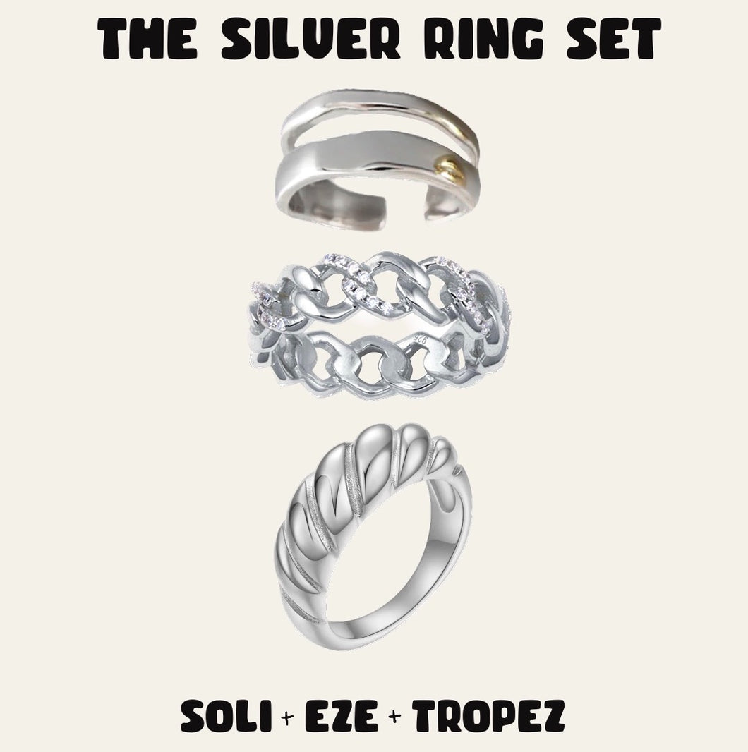 The Silver Ring Set