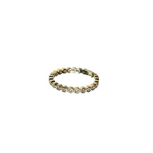 Load image into Gallery viewer, Beaded Diamond Eternity Ring
