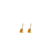 Load image into Gallery viewer, Citrine Studs

