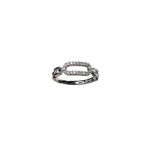 Load image into Gallery viewer, Paper Clip Diamond Ring
