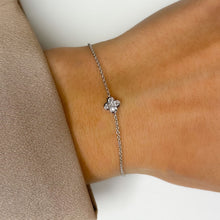 Load image into Gallery viewer, Clover Diamond Bracelet
