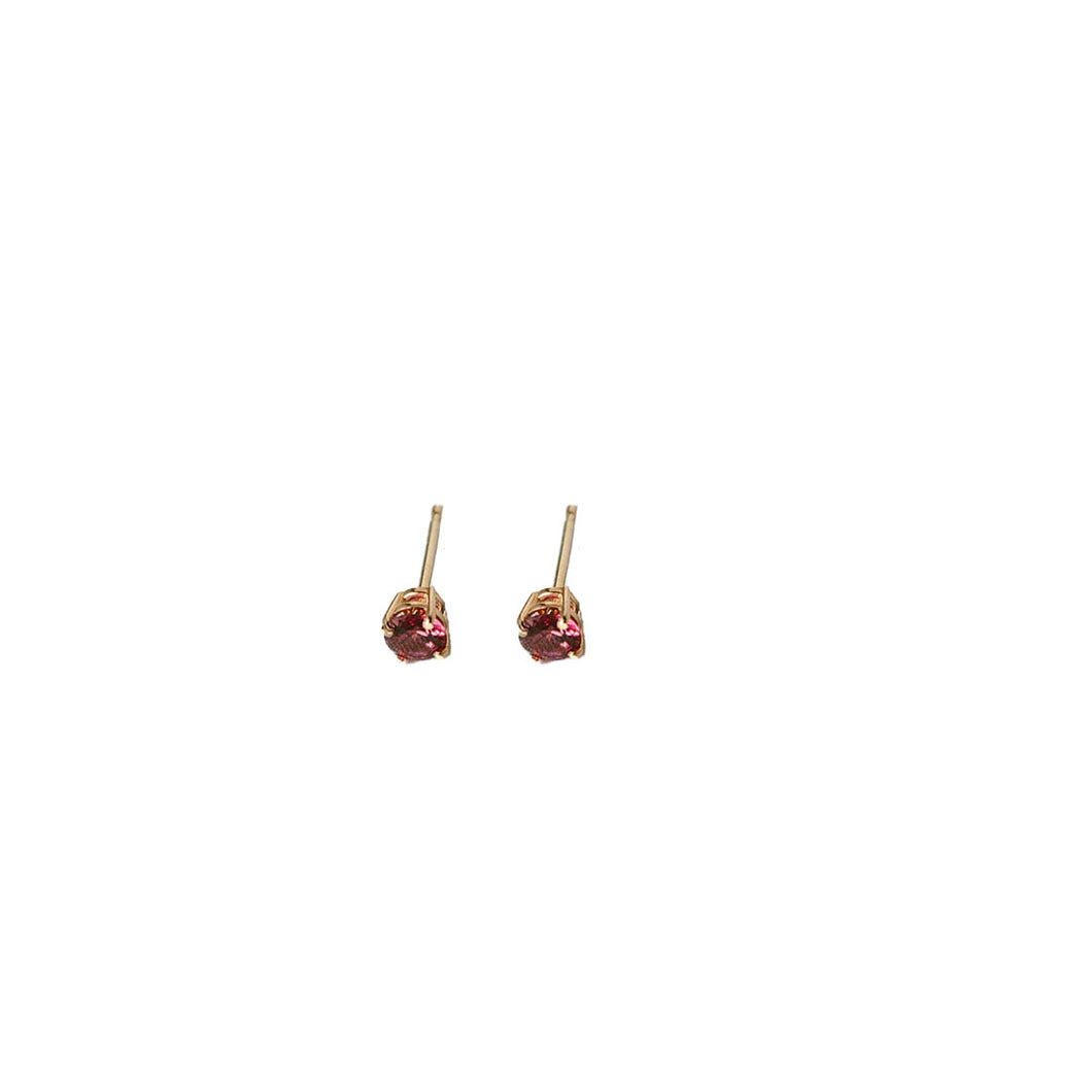 Garnet Studs