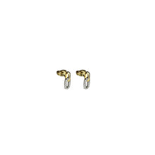 Load image into Gallery viewer, Open Link Diamond Studs
