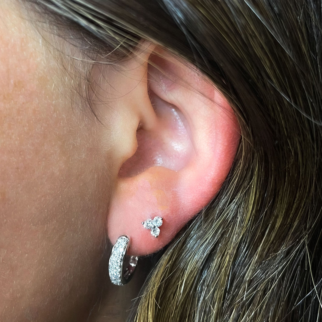 Trio Diamond Studs