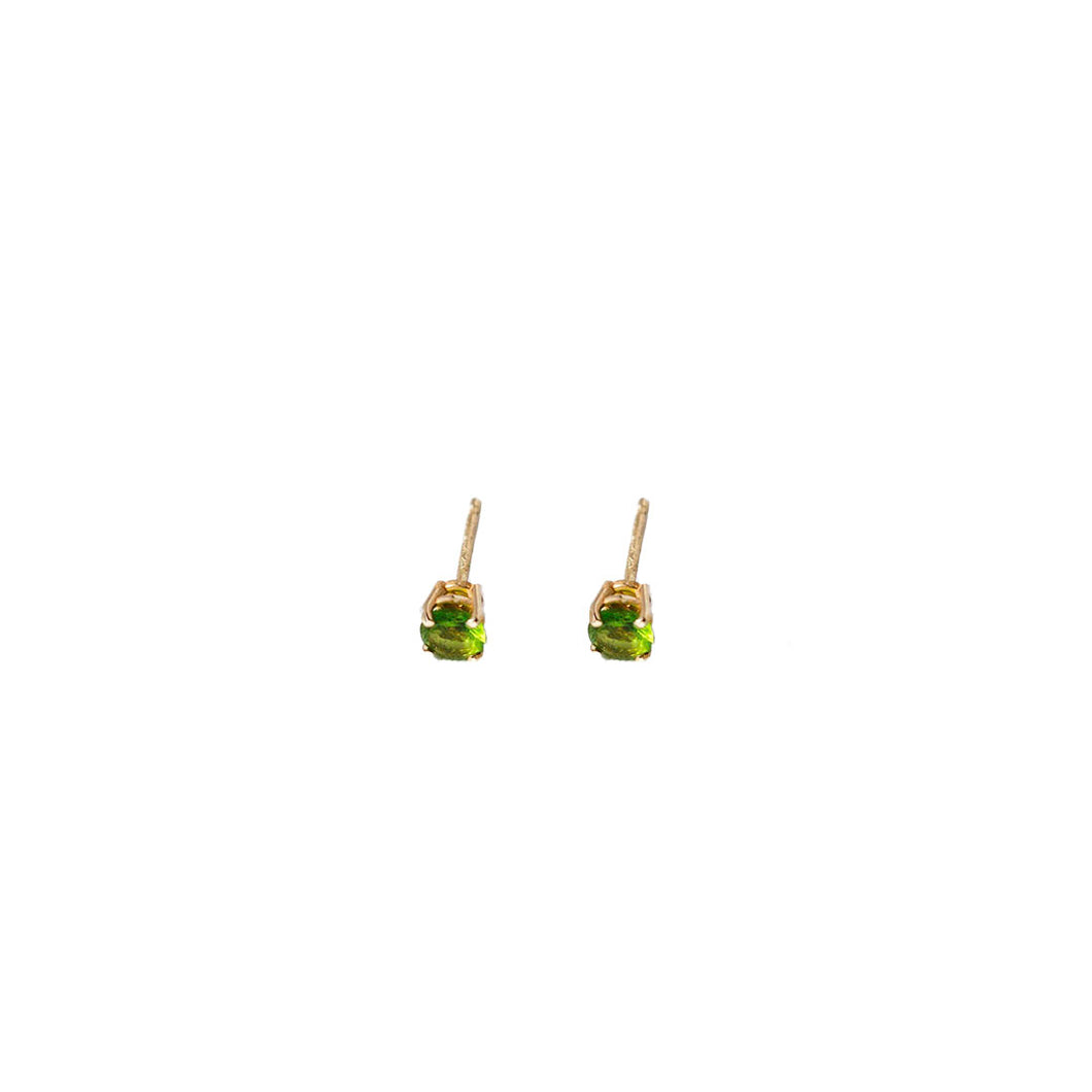 Peridot Studs