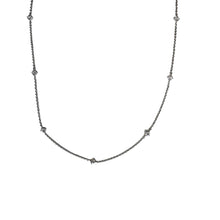 Load image into Gallery viewer, Diamonds Station Necklace
