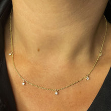 Load image into Gallery viewer, Floating Diamond Necklace
